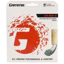 Corda Gamma Live Wire 16L 1.32mm Champanhe - Set Individual Corda Gamma Live Wire 16L 1.32mm Champanhe - Set Individual