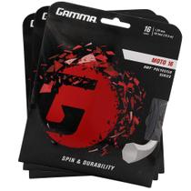Corda Gamma Moto 16L 1.29mm Preta - Pack com 3 Sets