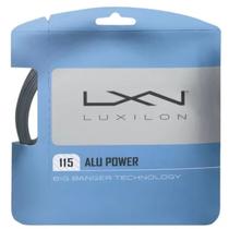 Corda Luxilon Alu Power 115 prata Cartela