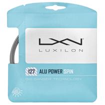 Corda Luxilon Alu Power Spin 16L 1.27mm Cinza - Set Individual