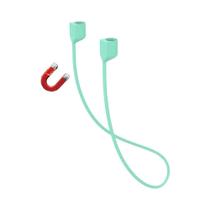 Corda Magnética De Silicone Anti-Perda Para Airpods Huawei Freebuds 3 Fones De Ouvido Bluetooth Sem