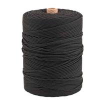 Corda multifilamento trançada 2,5mm x 372m preta vonder Corda multifilamento trançada 2,5mm x 372m preta vonder