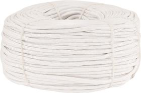 Corda multifilamento trançada 3,0mm 1,0kg 277 metros branca polipropileno - Vonder Corda multifilamento trançada 3,0mm 1,0kg 277 metros branca polipropileno - Vonder