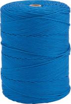 Corda Multifilamento Trançada 5,0mm 4,0kg 356 Metros Azul Po