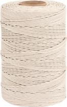 Corda Multifilamento Trançada 6,0mm 4,5kg 180 Metros Branca