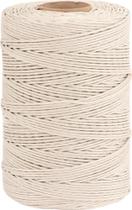 Corda Multifilamento Trançada 6,0Mm 4,5Kg 180 Metros Branca