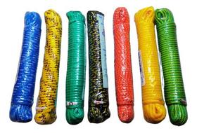 Corda Multiuso 6mm 15 Metros Amarrar Carga Caminhão Resistente Forte Corda Multiuso 6mm 15 Metros Amarrar Carga Caminhão Resistente Forte