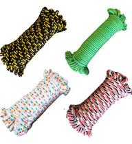 Corda Multiuso 8mm X 20 Metros Polipropileno Fort Laço Amarração Camping Rédea