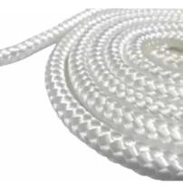 Corda náutica em polipropileno trançada branca 20mm metro