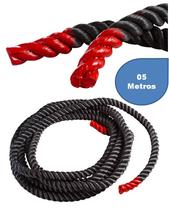 Corda Naval Funcional 40MM 05Metros Ponteira Emborrachada