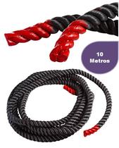 Corda Naval Funcional 40MM 10Metros Ponteira Emborrachada