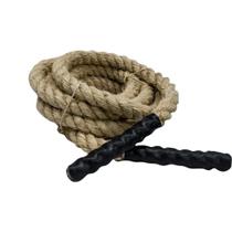 Corda naval sisal para exercícios de escalada 6m - rae fitness