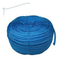 Corda Nylon Azul Multifilamento 10mm Rolo aprox 10kg