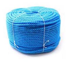 Corda Nylon Torcida 10mm Azul Rolo 220 Mts 11kg Aprox