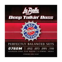 Corda para baixo La Bella 0760M Deep Talkin' 1954 Vintage Corda para baixo La Bella 0760M Deep Talkin' 1954 Vintage