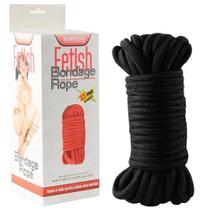 Corda para Bondage Fetish Rope Preta