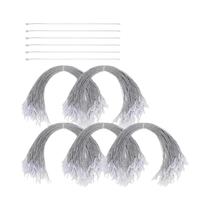 Corda Para Decoração De Natal De 20cm, 100 Peças, Cordas Para Pendurar, Ganchos De Fita Para