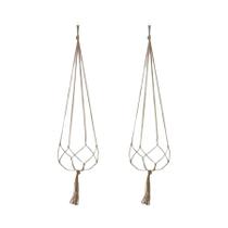 Corda Para Pendurar Plantas, Acessórios Para Varanda, Vaso Suspenso, Decorações De Jardim, Cesto De