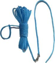Corda para tarrafa( fieira) 10,4 metros com girador, 4mm