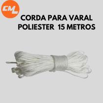 Corda Para Varal 15 Metros 100% Poliester CrossMatic Corda Para Varal 15 Metros 100% Poliester CrossMatic