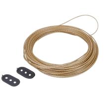 Corda para varal aço encapado de pvc 15 metros