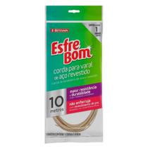 Corda Para Varal Aço Revestido Esfrebom 10 Metros