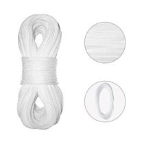 Corda para Varal Multiuso 15 Metros Branca Polipropileno Resistente 4mm Corda para Varal Multiuso 15 Metros Branca Polipropileno Resistente 4mm