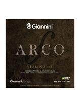 Corda Para Violino Gianni 4/4 Arco Aluminio Aco Geavva Media Corda Para Violino Gianni 4/4 Arco Aluminio Aco Geavva Media