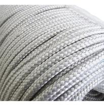 Corda Poliéster Firmeza Carretel - Branca 10mm/165mts