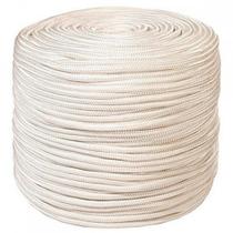 Corda Poliester Polifio Trancada Branca 3Mm - 1Kg Corda Poliester Polifio Trancada Branca 3Mm - 1Kg