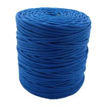 Corda Polietileno Trançada 8mm Azul 50m Corda Polietileno Trançada 8mm Azul 50m