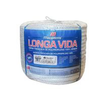 Corda Polipropileno Trançada Mazzaferro 10.0MM Longa Vida Branca 220M 29CS1003B220 Corda Polipropileno Trançada Mazzaferro 10.0MM Longa Vida Branca 220M 29CS1003B220