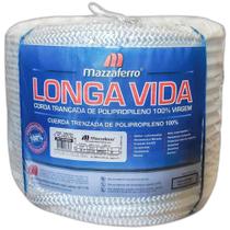 Corda Polipropileno Trancada Mazzaferro 12,0mm Longa Vida Branca+-220m 29cs1203b220