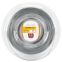 Corda Poly Pro 16 1.30mm Prata Rolo Com 200m - Wilson