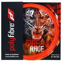 Corda Polyfibre Fire Rage 17L 1.25mm Laranja - Set Individual Corda Polyfibre Fire Rage 17L 1.25mm Laranja - Set Individual