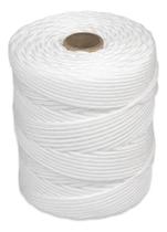 Corda Pra Trançar 3Mm Cordinha Pra Traia 3Mm 210M Branco Corda Pra Trançar 3Mm Cordinha Pra Traia 3Mm 210M Branco