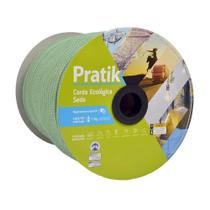 Corda Pratik Trançada Pet Verde Carretel 10mm x 155m