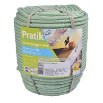 Corda Pratik Trançada Pet Verde Rolo 10mm x 155m