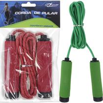 Corda Profissional Jump Saltar Pular Punho Macio 2,7m Cores Corda Profissional Jump Saltar Pular Punho Macio 2,7m Cores