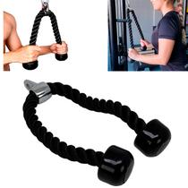 Corda Puxador Pegador Para Crossover Triceps / Biceps Exercício Funcional Funcional Musculação Bodybuilder Exercicios Intensos - Bazar Bom