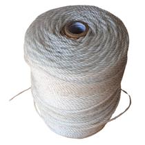 Corda rede de proteção de polietileno cristal 4mm para uso geral 50m Corda rede de proteção de polietileno cristal 4mm para uso geral 50m