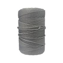 Corda resistente 4mm 250m bitola cinza seda PET Pesca/Esportes Corda resistente 4mm 250m bitola cinza seda PET Pesca/Esportes