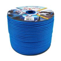 Corda Riomar Carretel PP Tropical Azul 10MMx190M Corda Riomar Carretel PP Tropical Azul 10MMx190M
