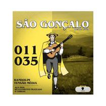 Corda São Gonçalo P/ Bandolim de 8 Cordas Tensão Média 11/35 - EC0494