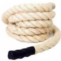 Corda Sisal Naval 38mm 12Mts Treino exercicio funcional Escalada