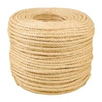 Corda sisal torcida 1/2" 12mm - bacalhau