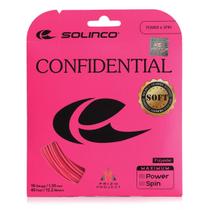 Corda Solinco Confidential Soft 16L 1.30mm Pink - Set Individual Corda Solinco Confidential Soft 16L 1.30mm Pink - Set Individual