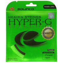 Corda Solinco Hyper G Soft 16L 1.30mm Verde - Set Individual