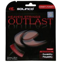 Corda Solinco Outlast 16L 1.30mm Vermelha - Set Individual