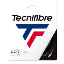 Corda Tecnifibre Black Code 16 1.28mm Preta - Set C/12,2m
